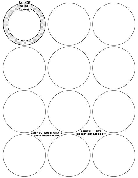 2.25 Pin Template
