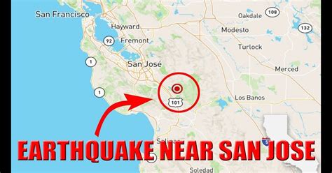 2.9 earthquake reported near San Jose