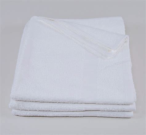 20×40 Economy White Bath Towel – 4.50 lb/dz