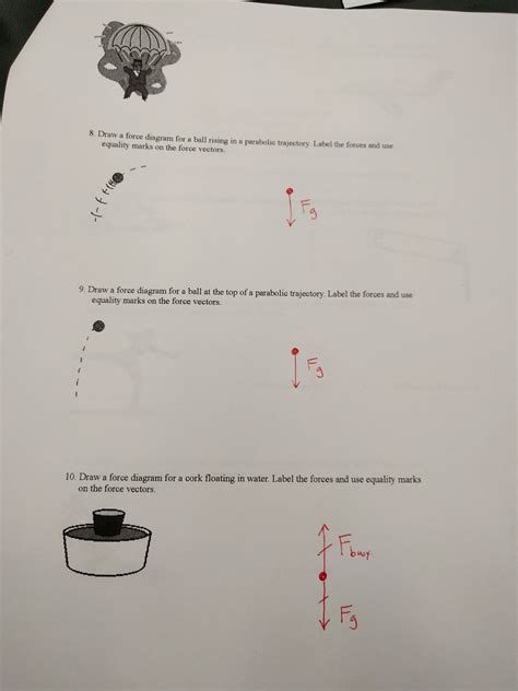 20++ Free Particle Model Worksheet 1A Force Diagrams Worksheets Decoomo