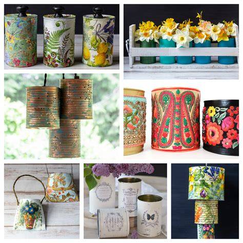 20+ Best Tin Can Crafts & Tutorials For Inspiration In - raincitystudios.com