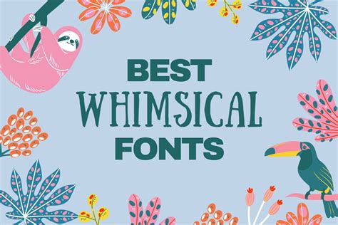 20+ Best Whimsical Fonts - Design Shack - muktibox.com