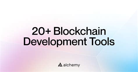 20+ Blockchain Development Tools - web3.university - coolestguyplanet.net