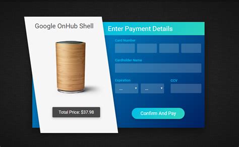 20+ Best Checkout Forms with CSS and JavaScript OnAirCode