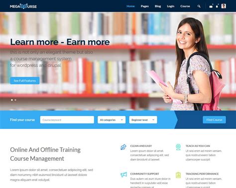 20+ Best Education HTML Website Templates 2019 TemplateMag