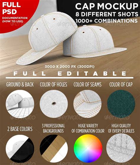 20+ Best Free Cap PSD Mockups 2022 DesignMaz