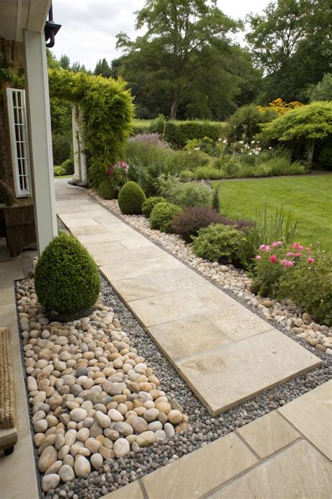 20+ Creative Pebble Stone Garden Ideas for Your Home - muktibox.com
