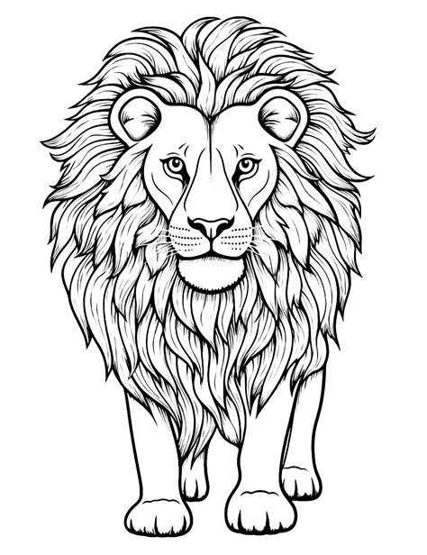 20+ Coloring Pages Animals Realistic Free Coloring Pages
