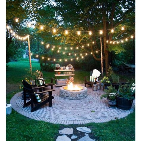 20+ Cool Patio String Light Patterns DECOOMO