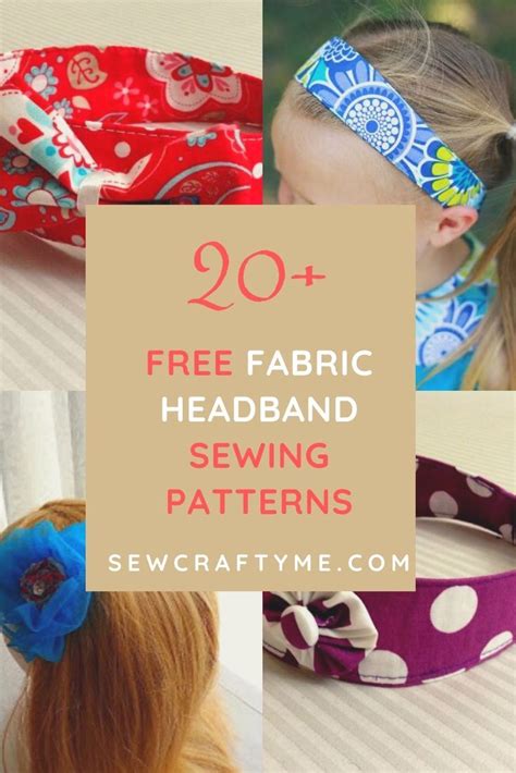 20+ DIY Fabric Headband Tutorials in 2020 Fabric headband tutorial