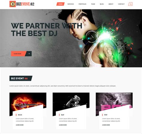 20+ Event HTML5 Themes & Templates Free & Premium Templates