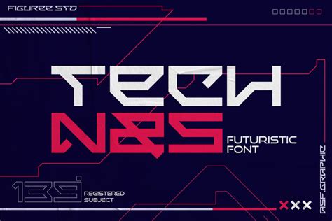 20+ Font Techno & Sci-Fi Terbaik di 2024 - muktibox.com