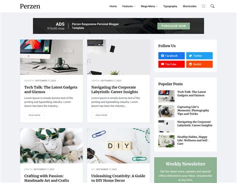 20+ Free Blogger Templates for Health Webprecis