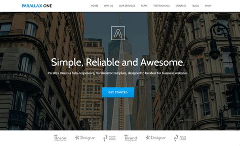 20+ HTML5 One Page Templates Free & Premium Templates