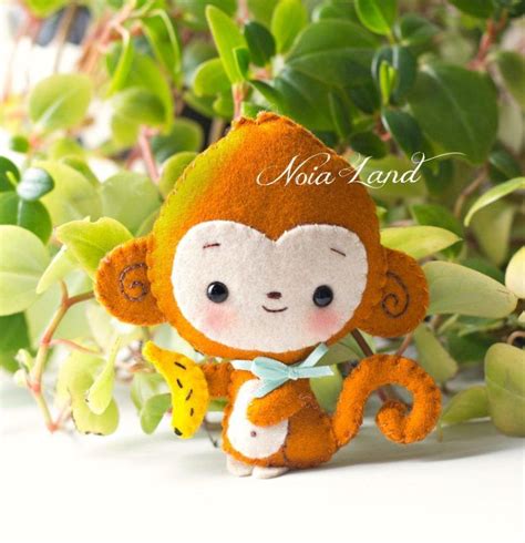 20+ Monkey Sewing Patterns and Tutorials Felt With Love Designs