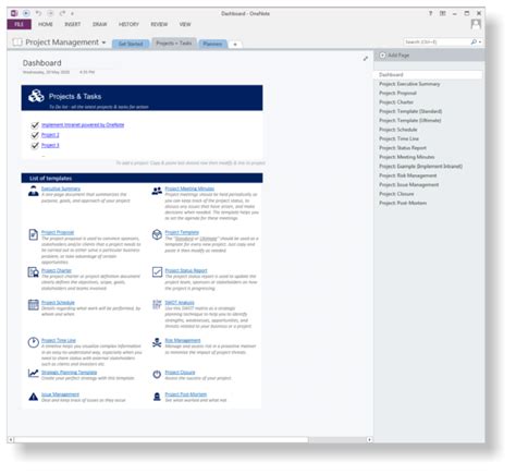 20+ OneNote Project Templates