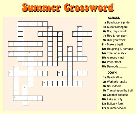 20+ Printable Crossword Puzzles Make Learning Vocabulary Fun!