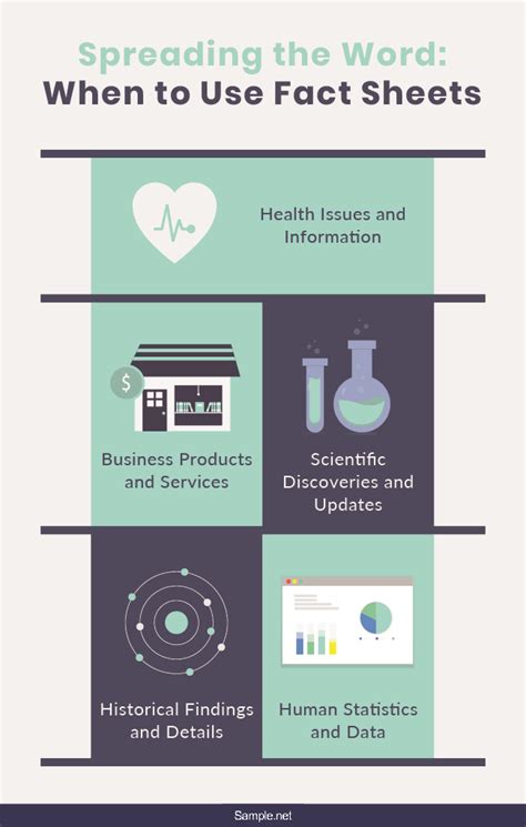 20+ SAMPLE Fact Sheets in PDF MS Word Excel