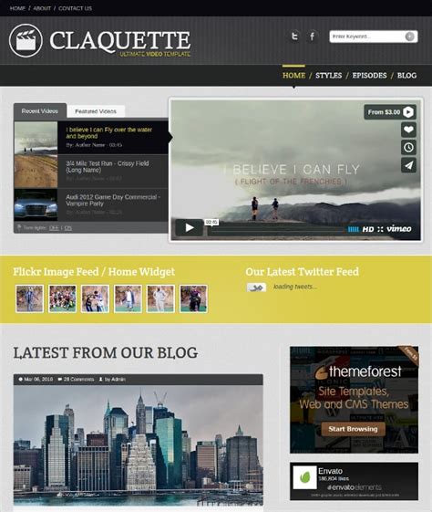 20+ Video Blog Themes & Templates Free & Premium Templates