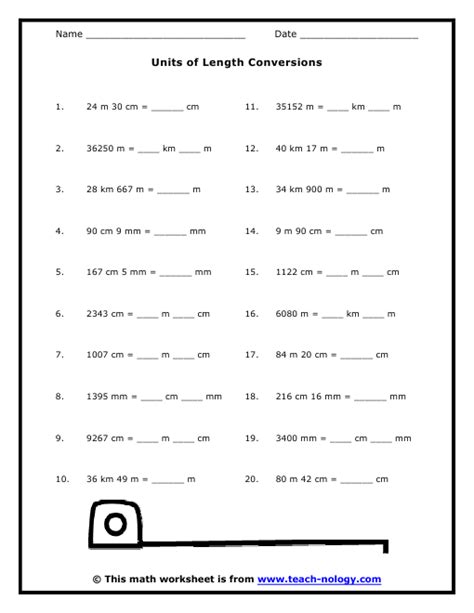 20 6th Grade Measurement Worksheets Grade 6 Measurement Worksheets - Grade 6 Measurement Worksheets