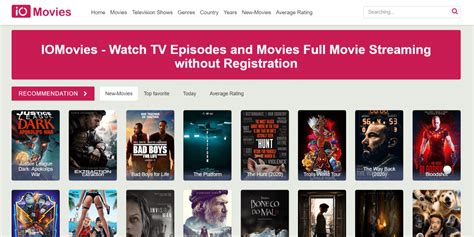 20 Best IOMovies Alternatives Working Sites to Watch Movies