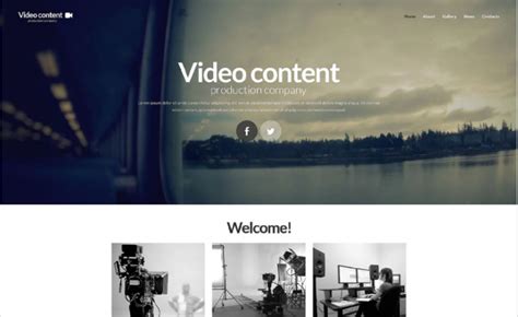 20 Best Media HTML Website Templates 2020