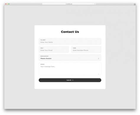 20 Best Modern Creative Free Inquiry Form Templates Colorlib in 2021