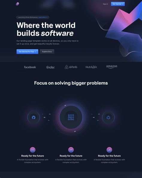 20 Best React Landing Page Templates SaaS Landing Page