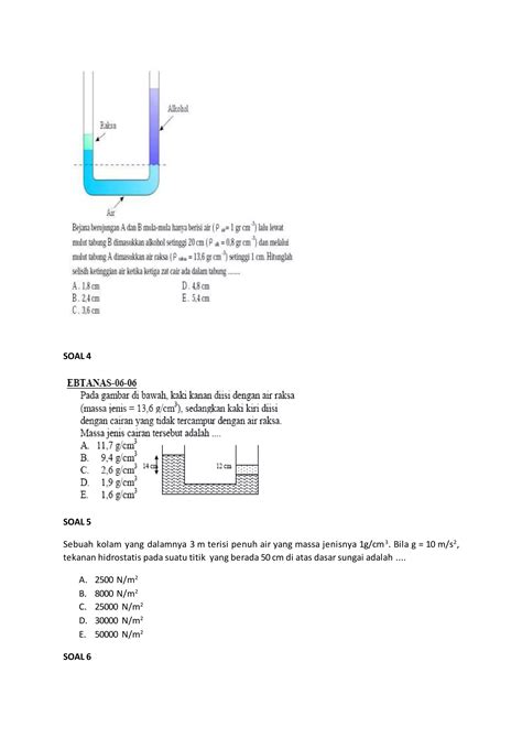 20 Contoh Soal Fluida Statis Lengkap dengan … - wintechmobiles.com