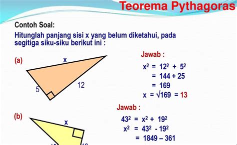 20 Contoh Soal Teorema Pythagoras - wintechmobiles.com