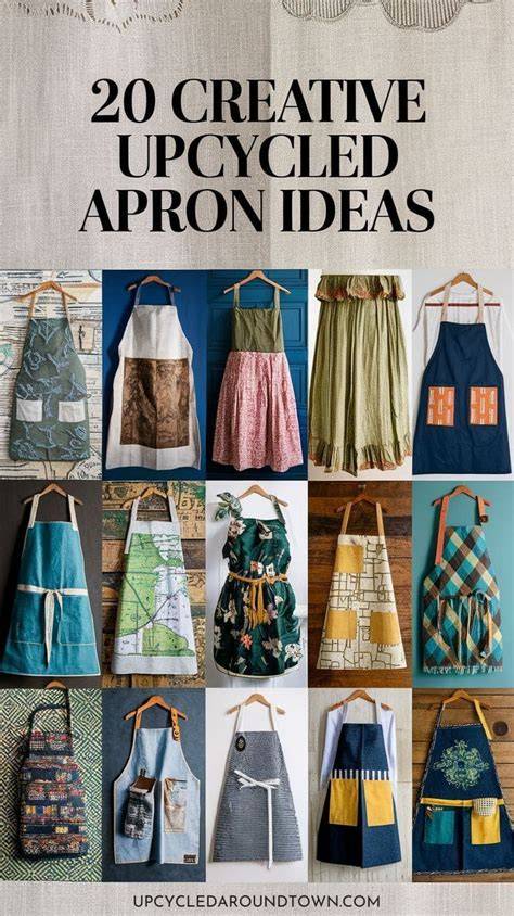 20 Creative Upcycled Apron Ideas to Try Today - raincitystudios.com