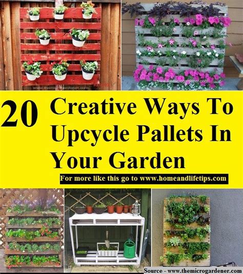 20 Creative Ways to Upcycle Pallets in your Garden - raincitystudios.com