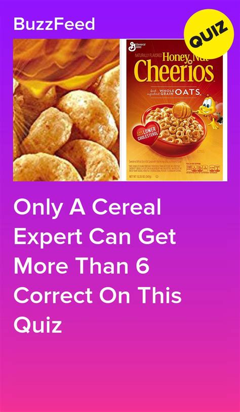 20 Cereal trivia questions with answers