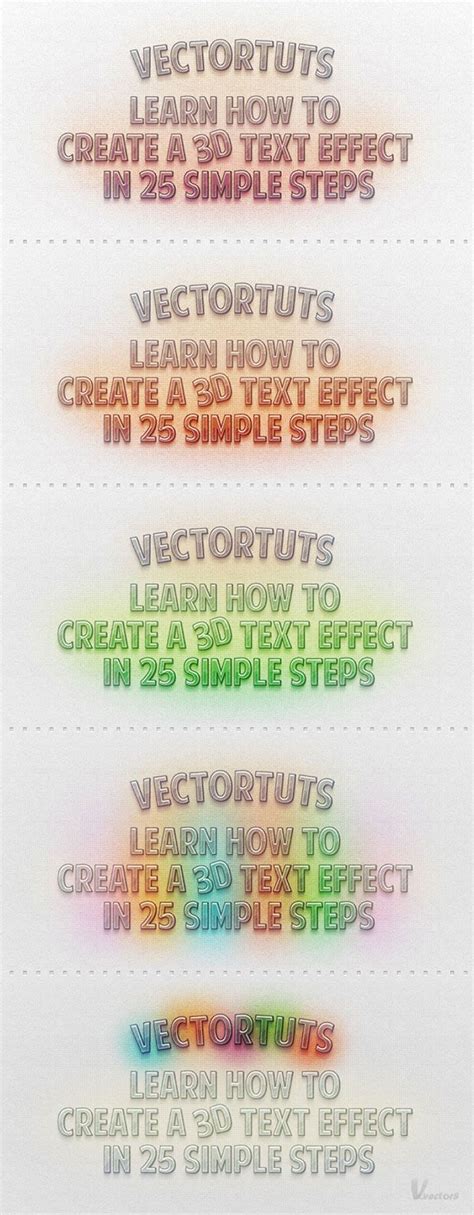 20 Cool Adobe Illustrator Text Effect Tutorials Bashooka
