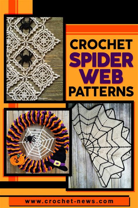 20 Crochet Spider Web Patterns Crochet News