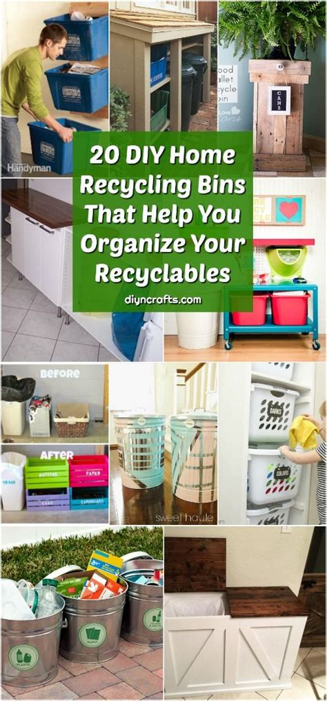 20 DIY Home Recycling Bins That Help You Organize …