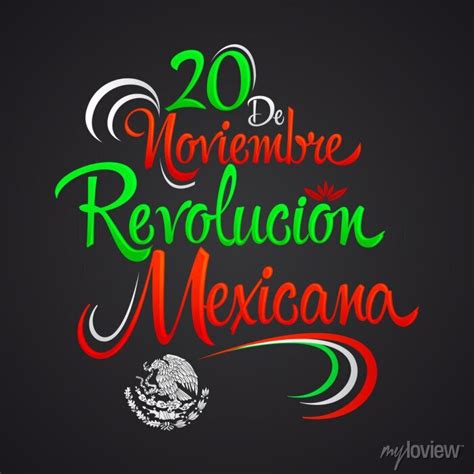 20 De Noviembre Revolucion Mexicana November 20 Mexican Revolution