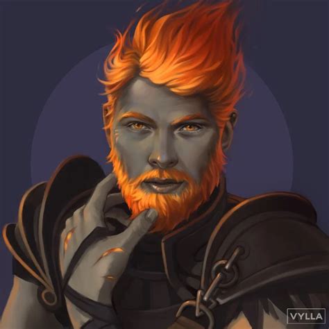 20 Fire Genasi Artificer ideas character art, art, fantasy art