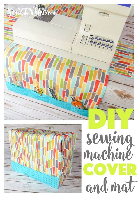 20 Free DIY Sewing Machine Cover Patterns
