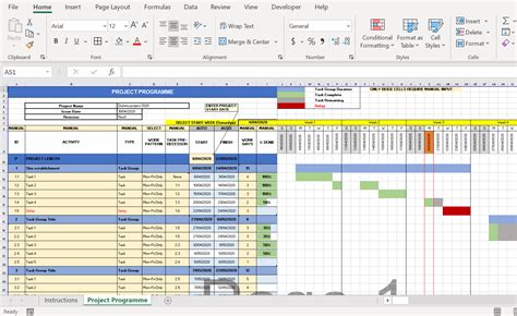 20 Free Excel Construction Templates ProjectManager