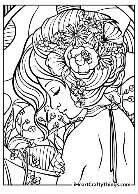 20 Free Printable Adult Coloring Pages Coloring Pages Free