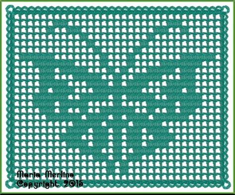 20 Inspiring FREE Filet Crochet Patterns