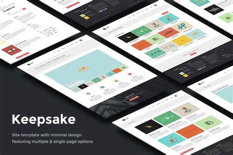 20 Minimal HTML Templates for Business Websites Website Design in