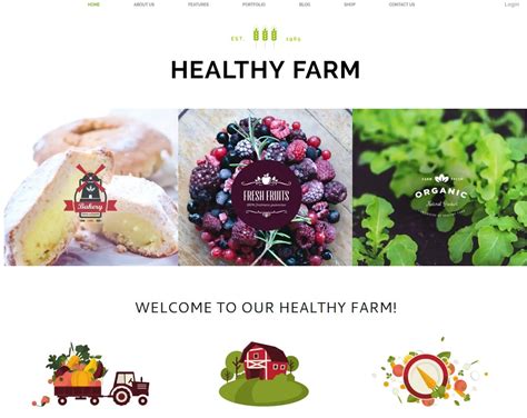 20 Responsive Farming & Agriculture Website Template For 2024