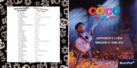 20 Spanish Words In Coco