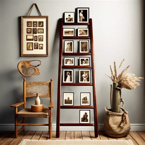 20 Unique Ladder Decor Ideas for Aesthetic Home Designs - raincitystudios.com