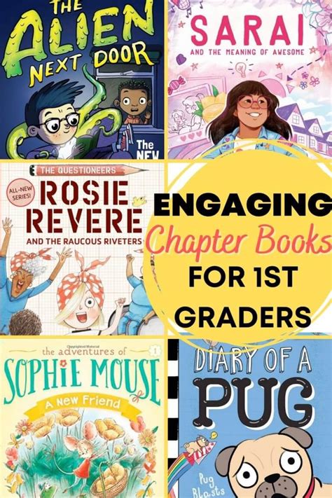 20 Adorable Chapter Books For 1st Graders To All About Books First Grade - All About Books First Grade
