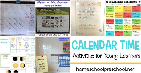 20 Calendar Time Activities For Kindergarten And Preschool Calender Worksheet For Pre Kindergarten - Calender Worksheet For Pre Kindergarten