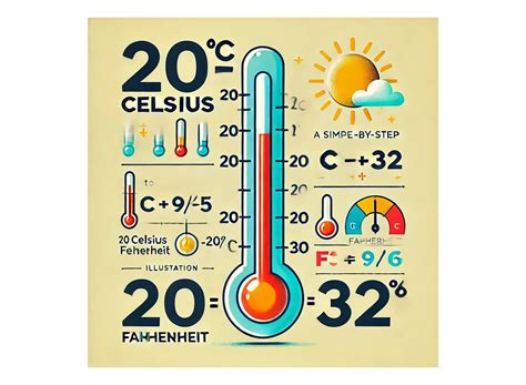 20 Celsius To Fahrenheit
