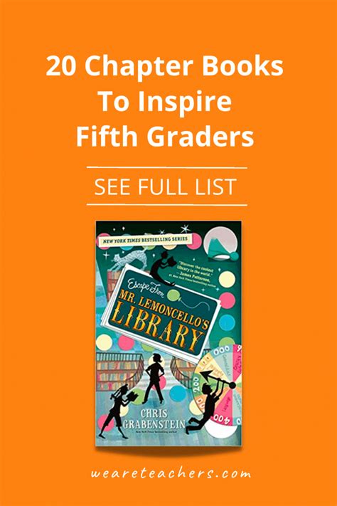 20 Chapter Books To Inspire Fifth Graders Weareteachers Fifth Grade Text Books - Fifth Grade Text Books
